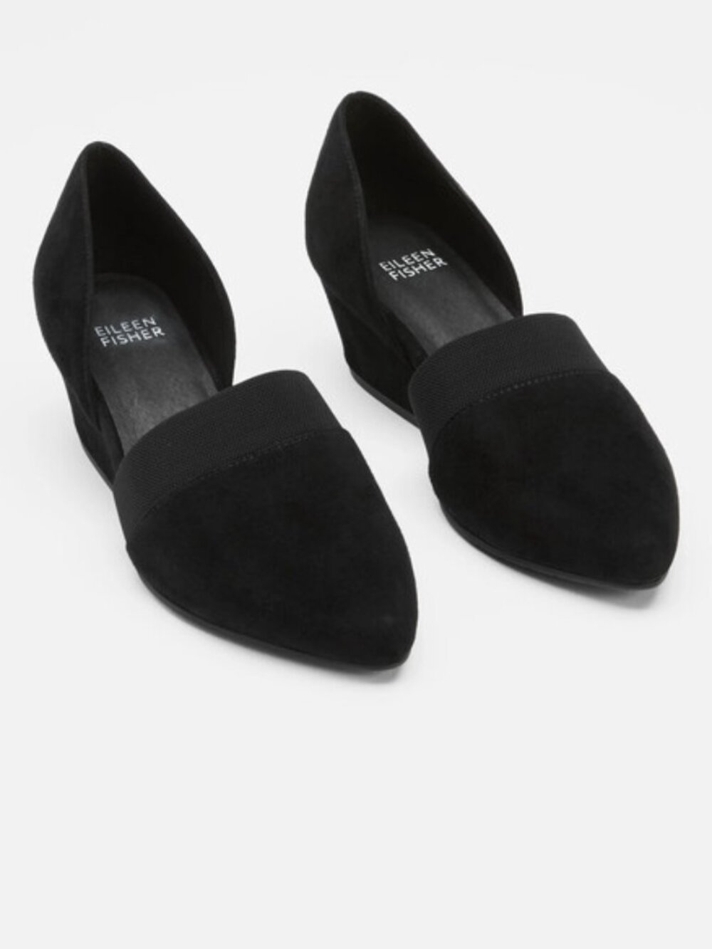 Eileen Fisher Hilly Suede d'Orsay Pump